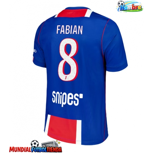 Camiseta Paris Saint-Germain Fabian Ruiz #8 Primera Equipación Replica 2026-27 mangas cortas